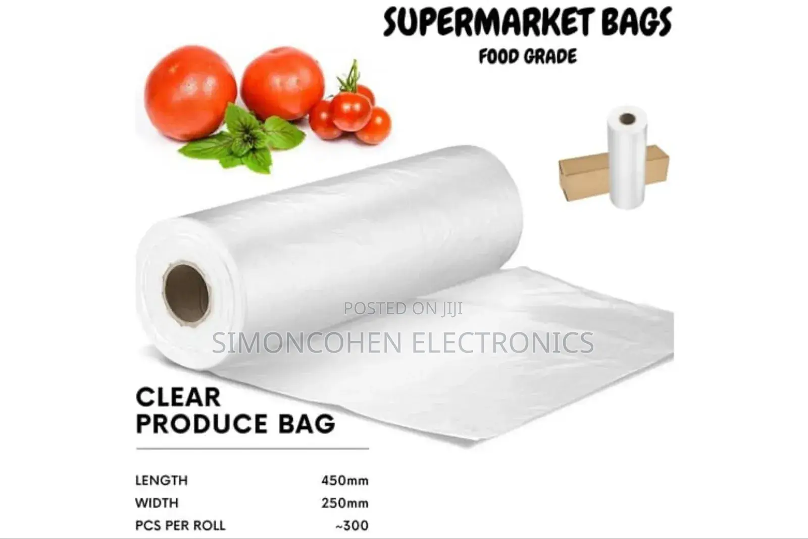 Pocket Roll Food Grade Storage Bag