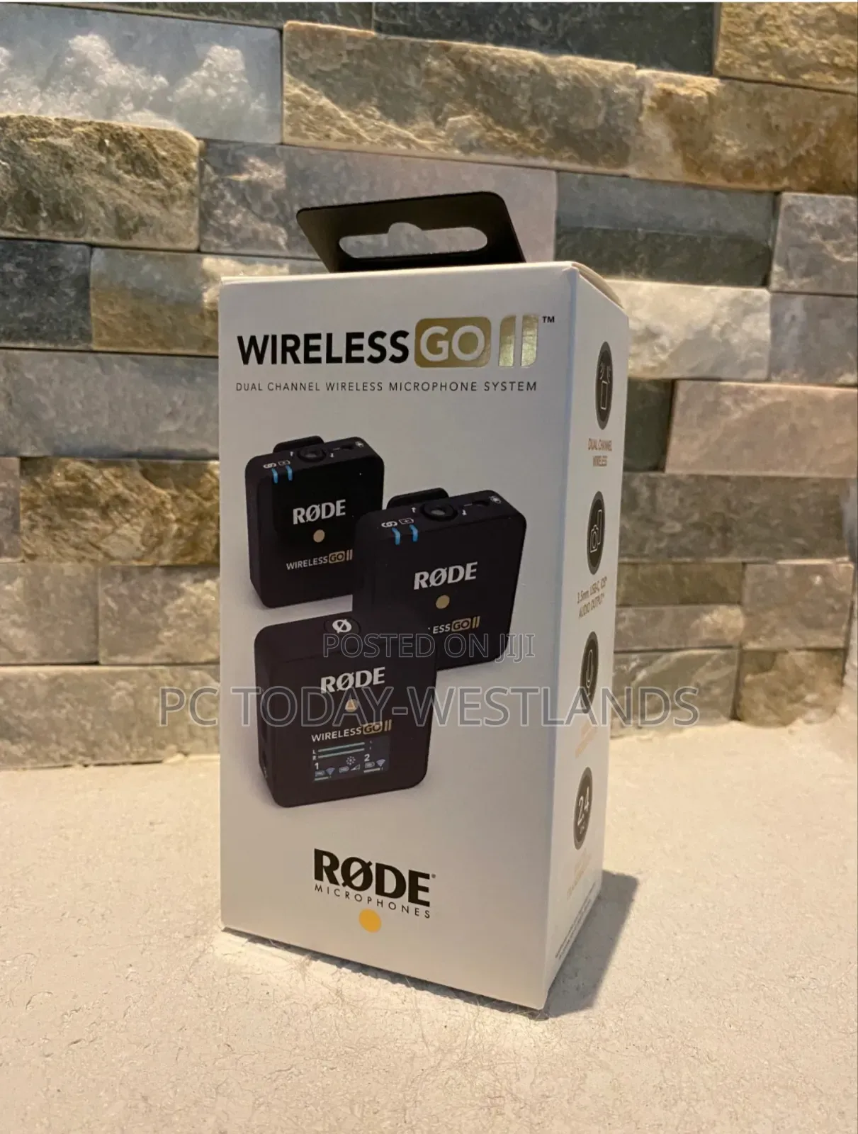 Rode Wireless Go Ii 2-Person Compact Digital Wireless Microphone