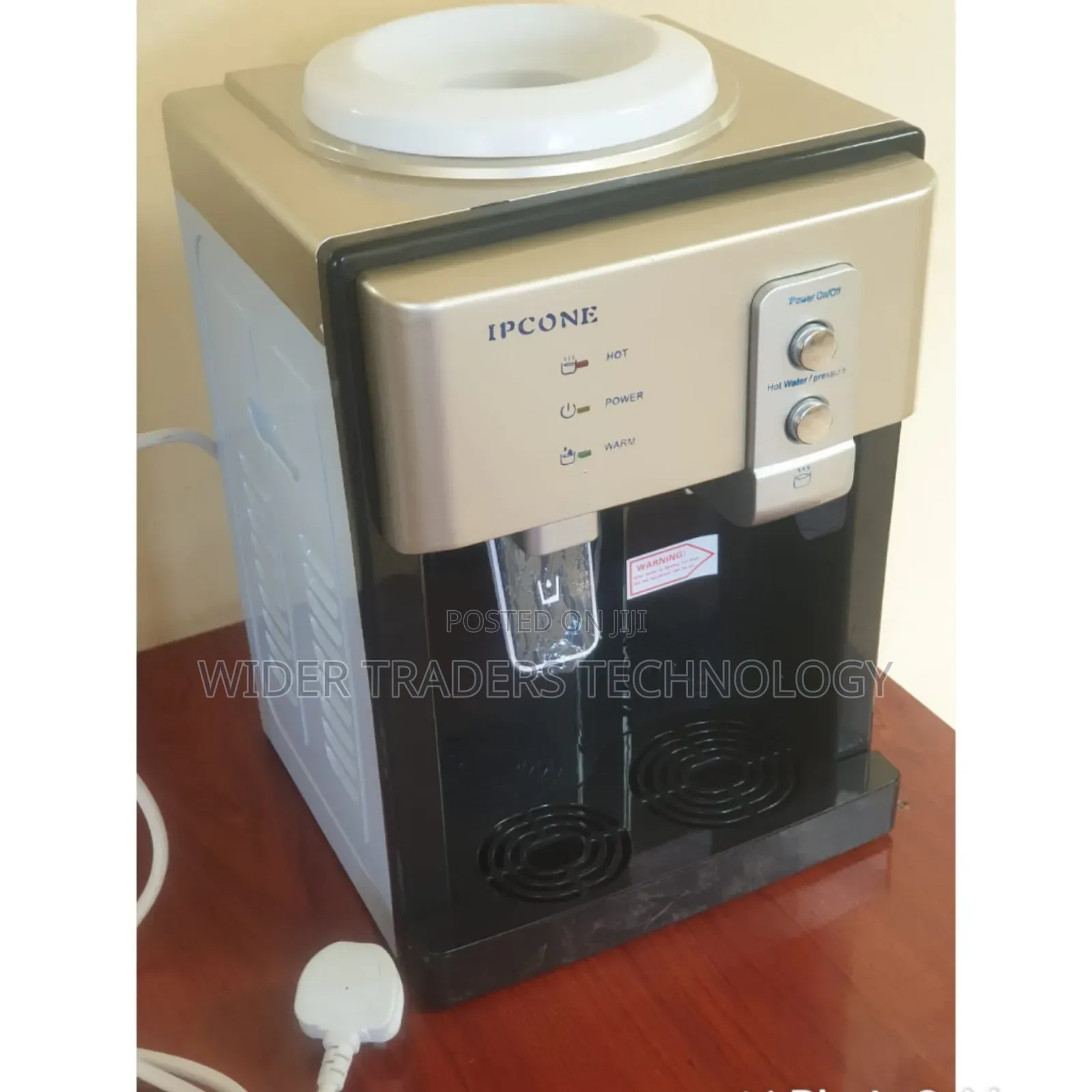 Silver Ipcone Table Top Water Dispenser