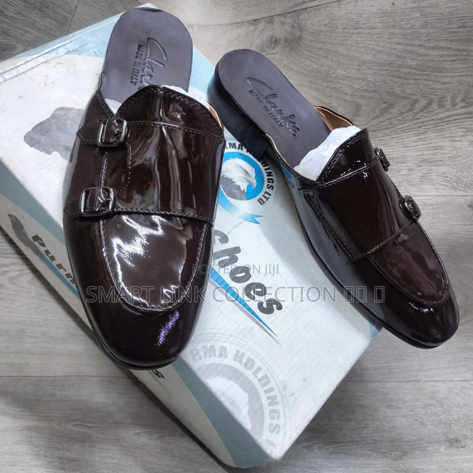 Wetlook Clarks Mules