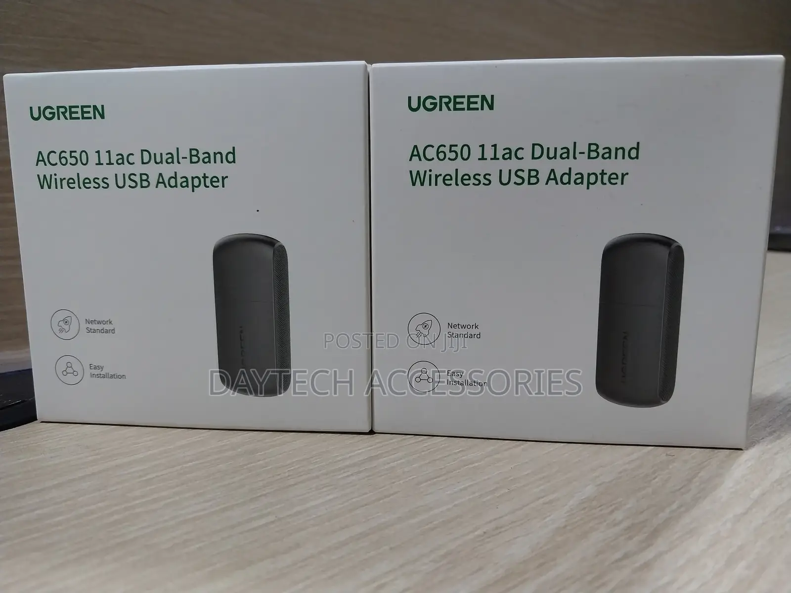 Ugreen Wifi Adapter Wireless 650mbps Usb Wifi 2.4g 5g