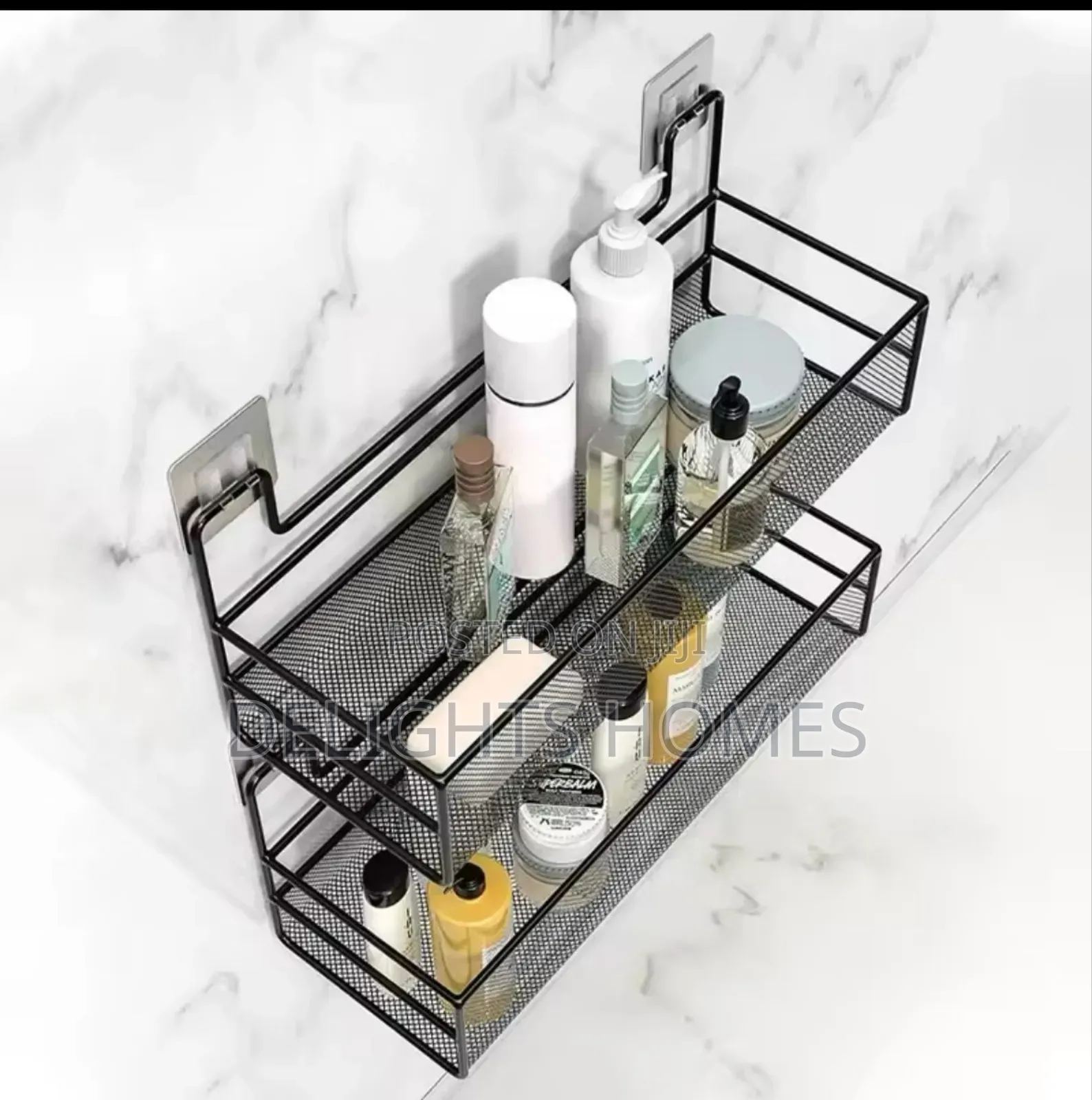 Large Mesh Bathroom Rack-Cr
