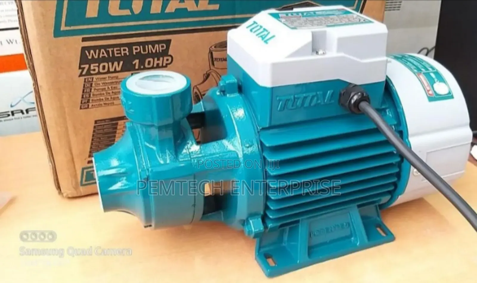 Water Pump 750w (50l/P) Total Twp17506