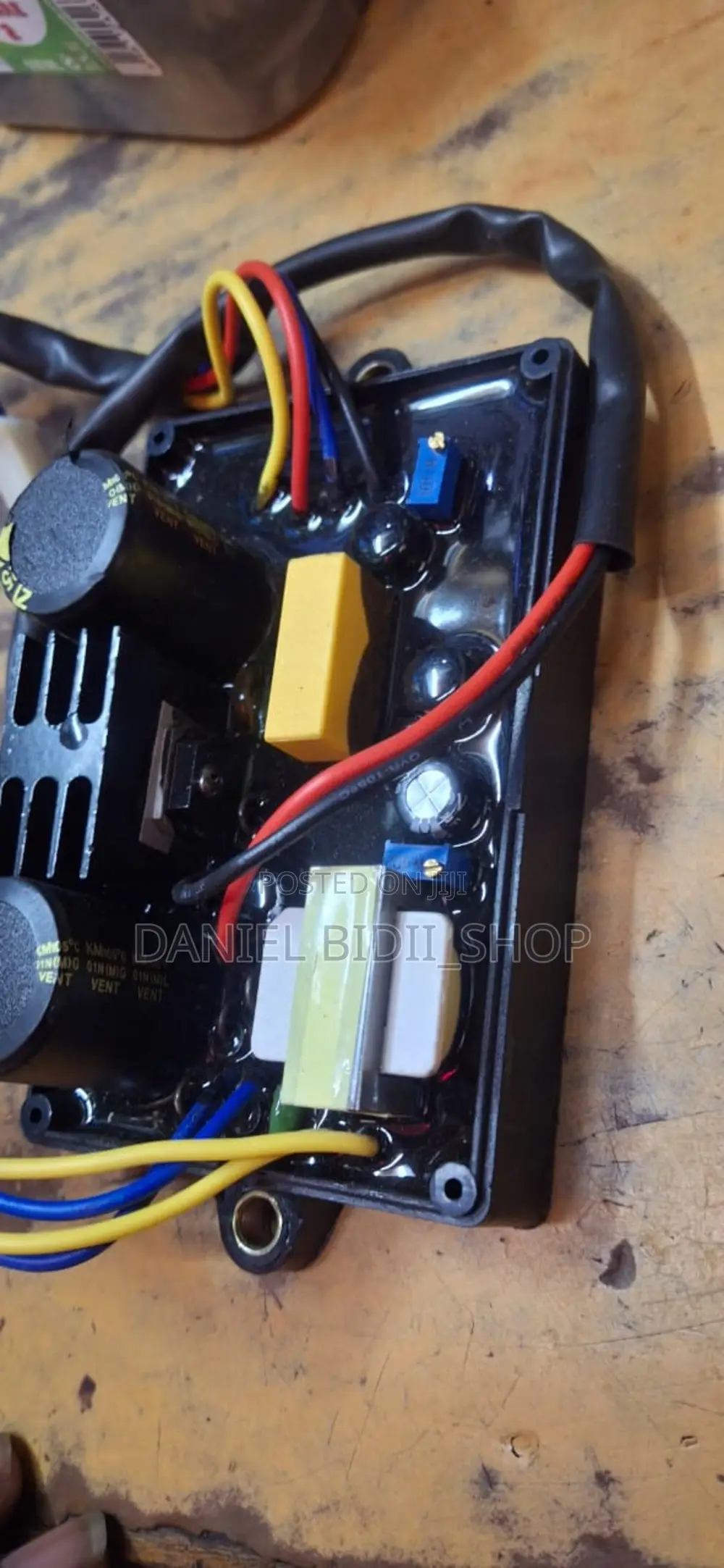 Square Original Diesel Generator 3phase Avr 4wire 470uf 250v