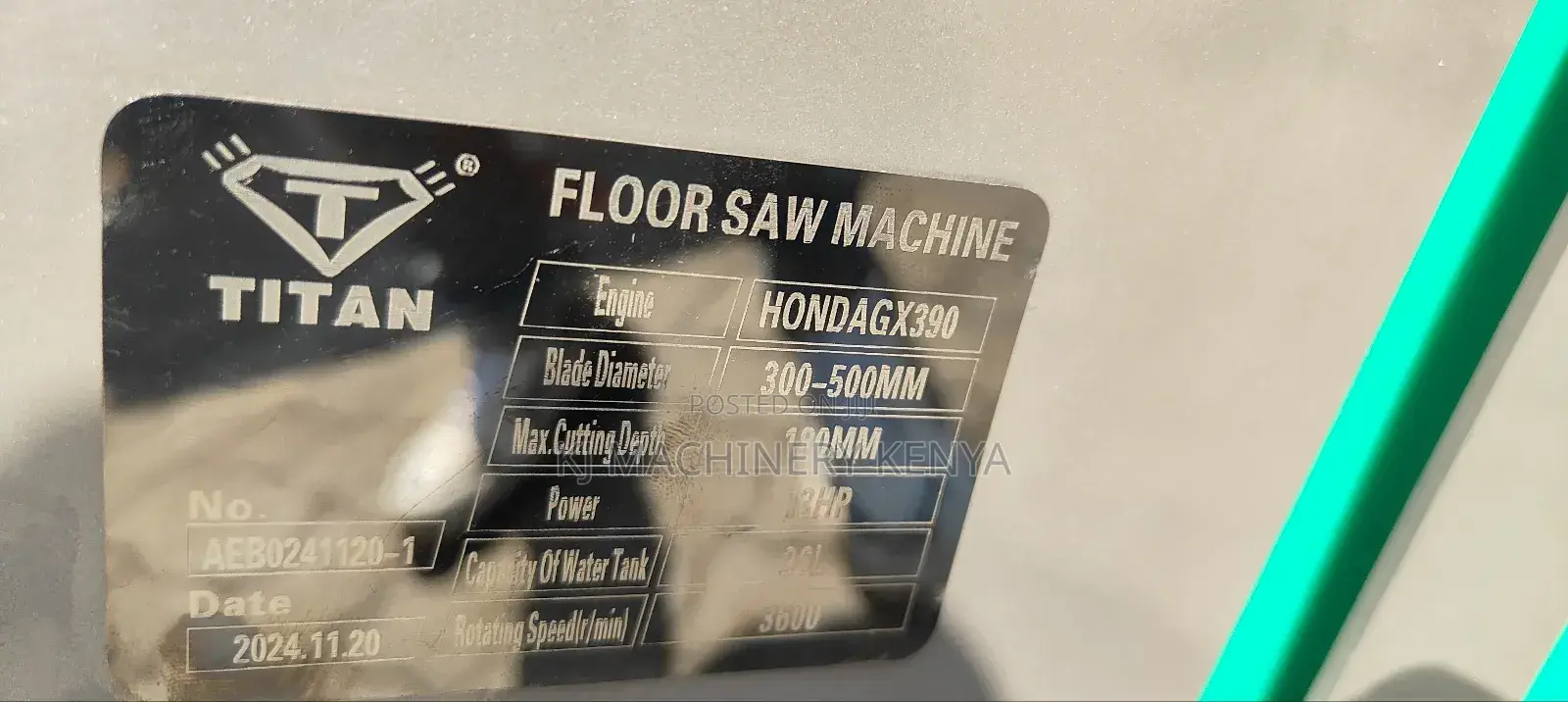 Concrete Floor Cutter Machine