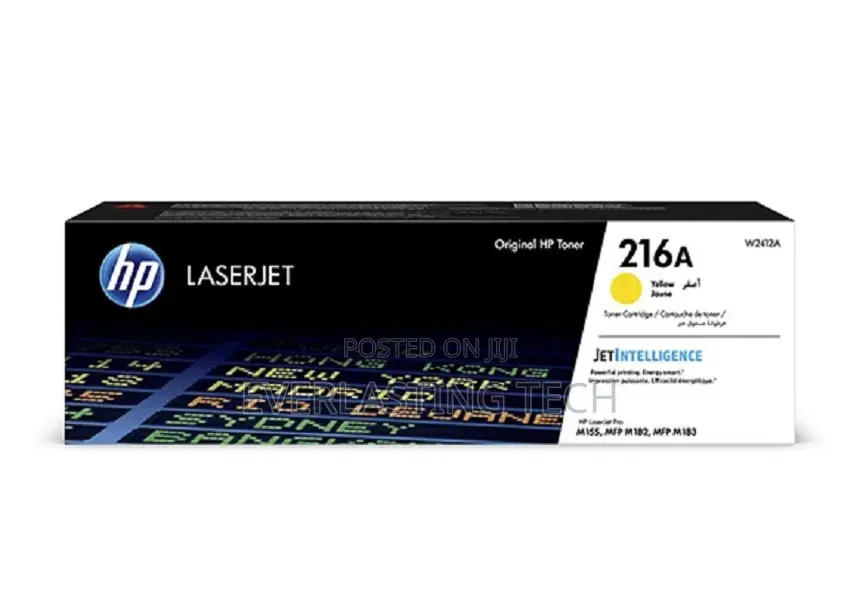 Hp 216a Yellow Original Laserjet Toner Cartridge (W2412a)