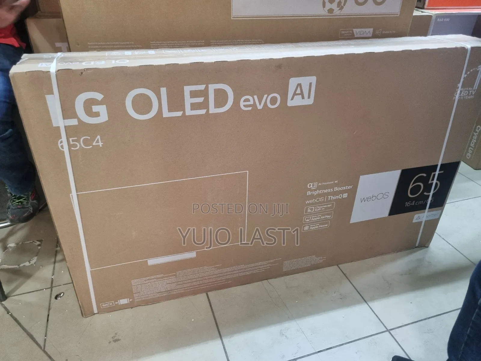 Lg 65′′ Oled Evo C4 Smart Ai Webos Tv