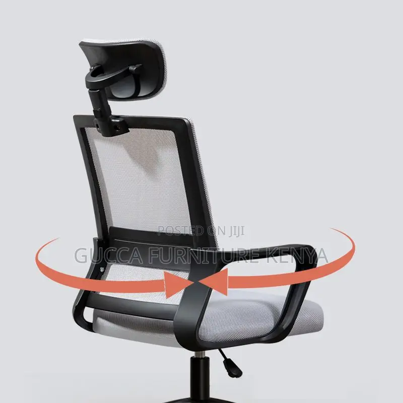 Office Chair:Tilt Lock Lifting Swivel Deputy Staff Room Seat