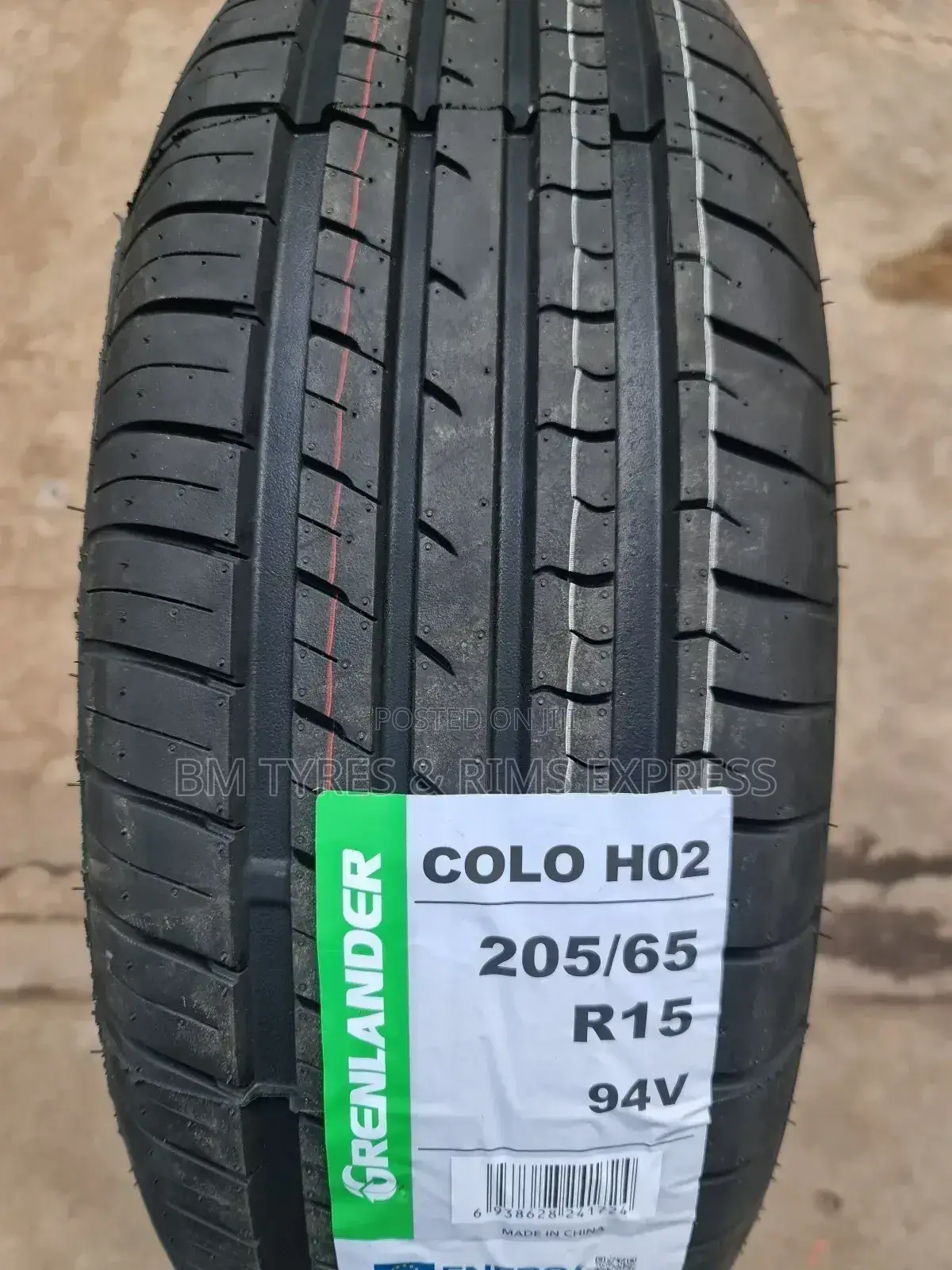 205 /65 R15 Grenlander Tyres.