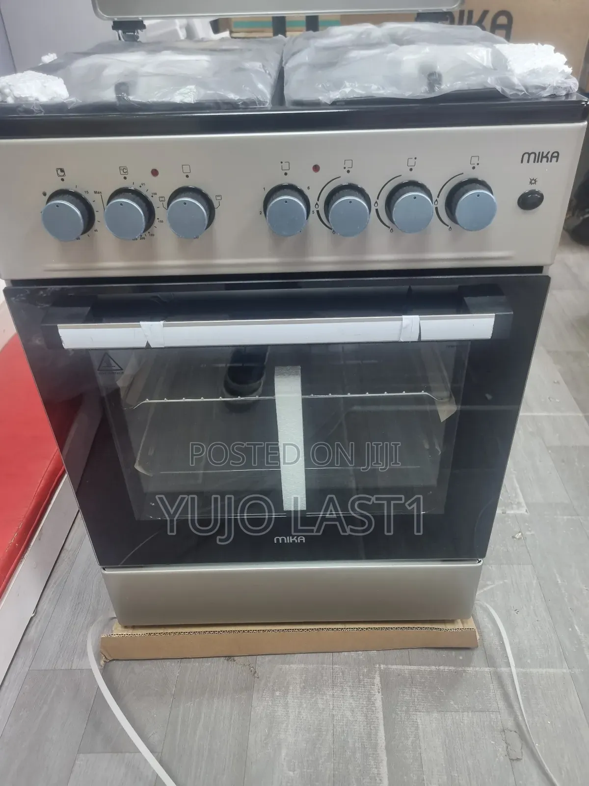 Mika Standing Cooker, 50cm X 60cm, 3 Gas Pool Jet Burners