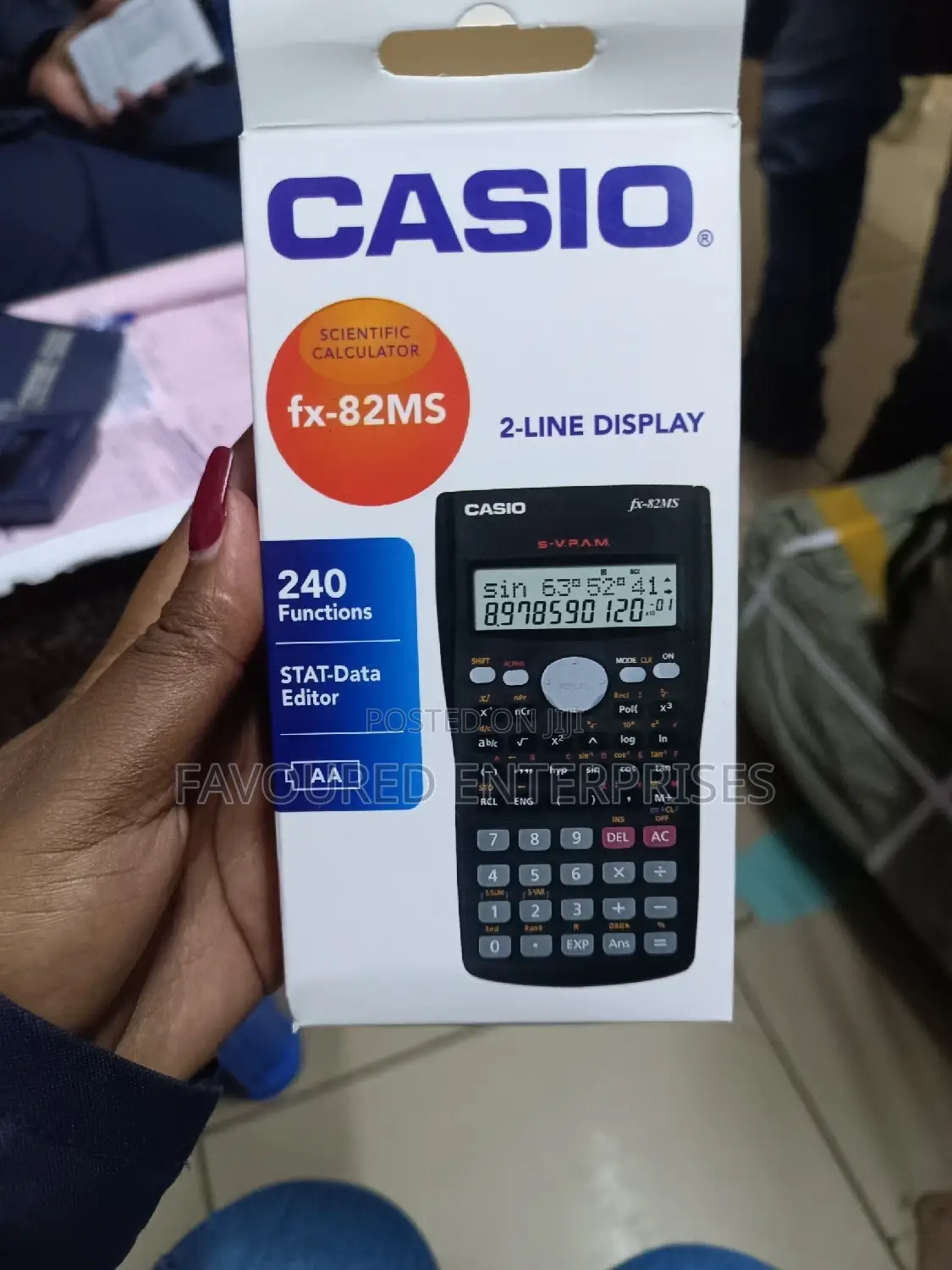 Casio Scientific Calculator Fx_82ms