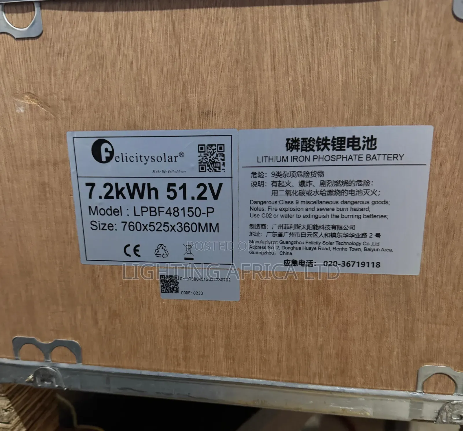 7.28kwh Lithium Battery + 6.3kva Hybrid 100a MPPT Inverter Combo