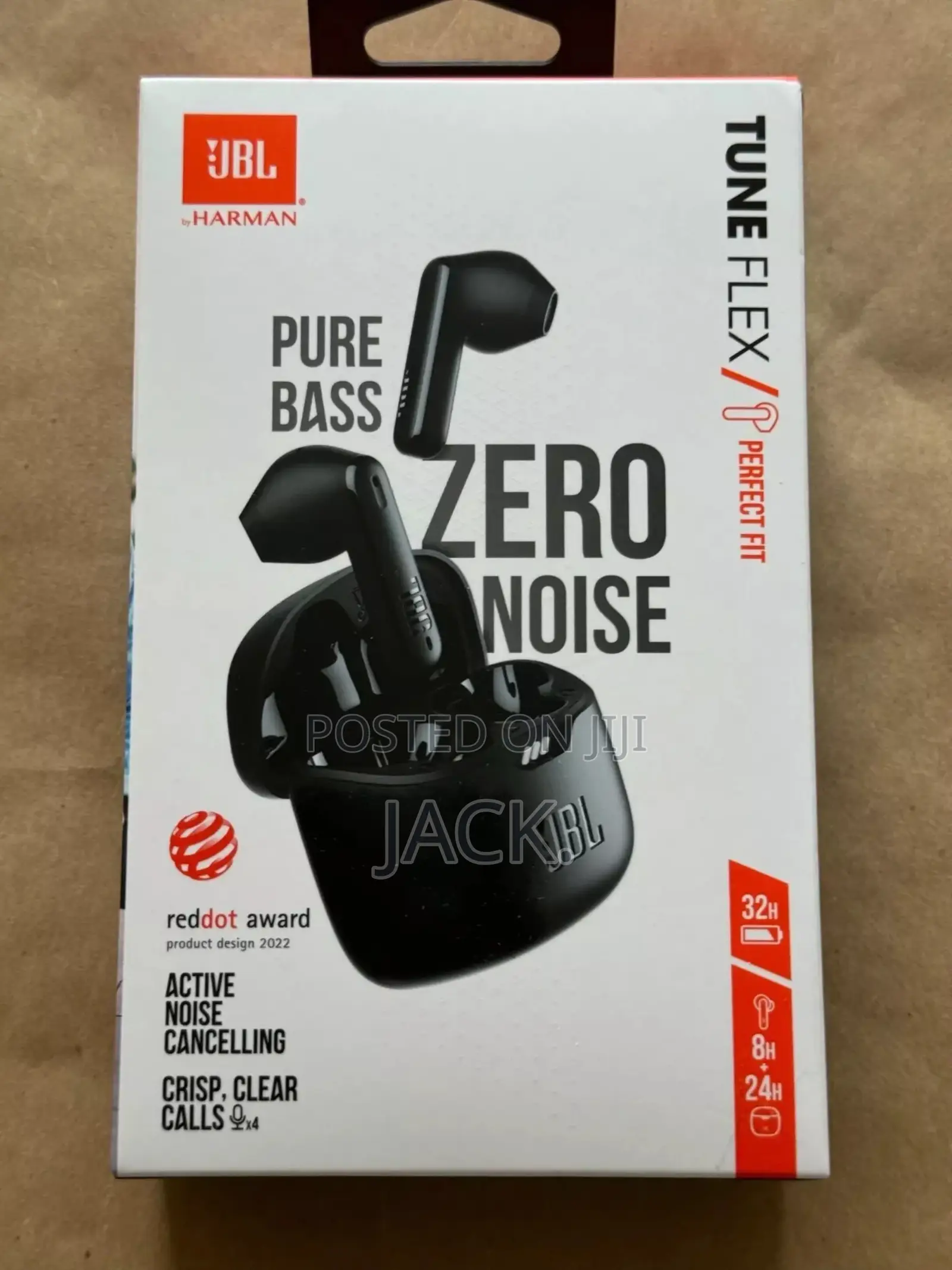 JBL Tune Flex True Wireless Earbuds - Black