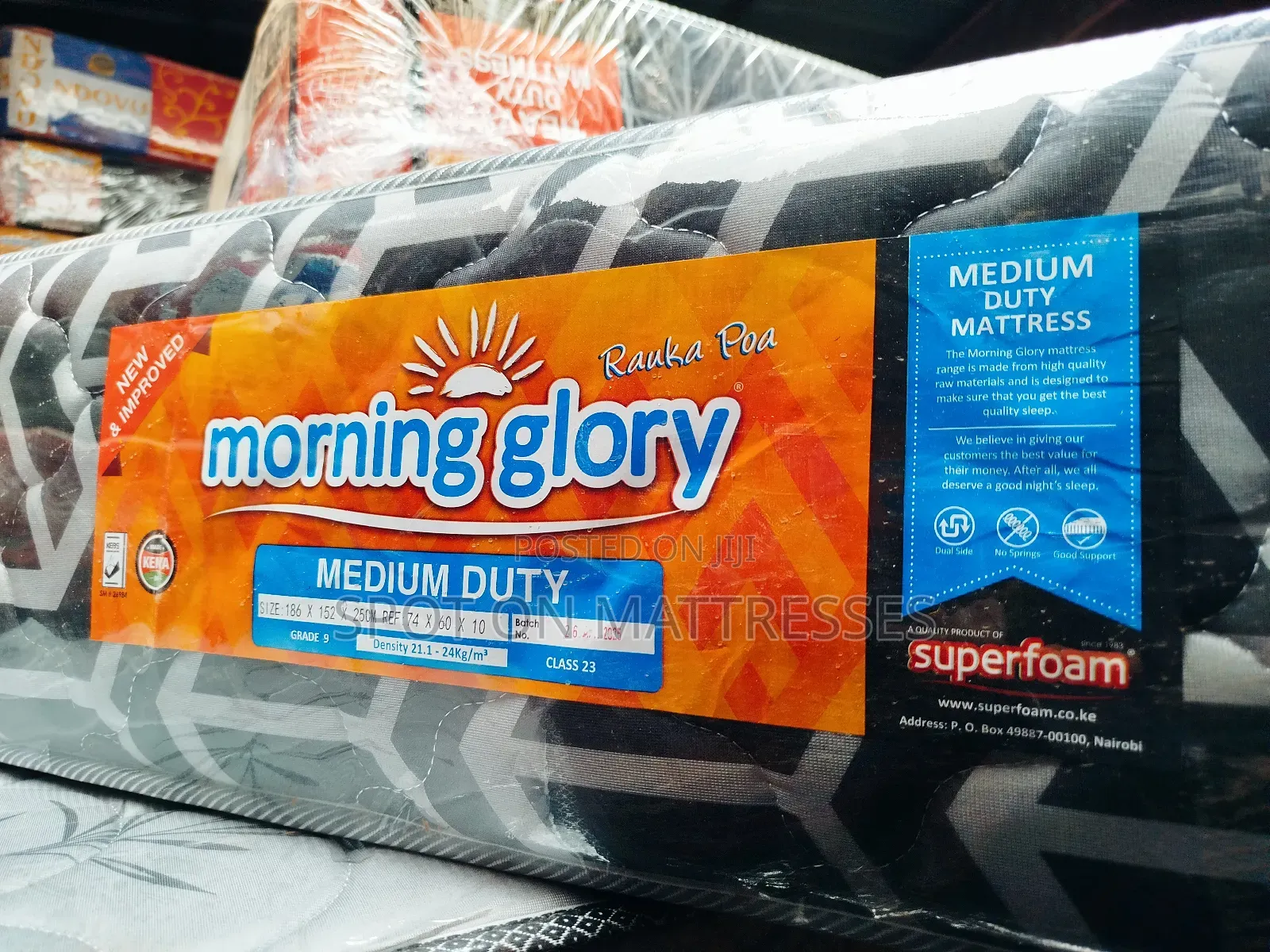 Quality Sleep - 5by6 10inch Medium Duty Quilted Mattresses.