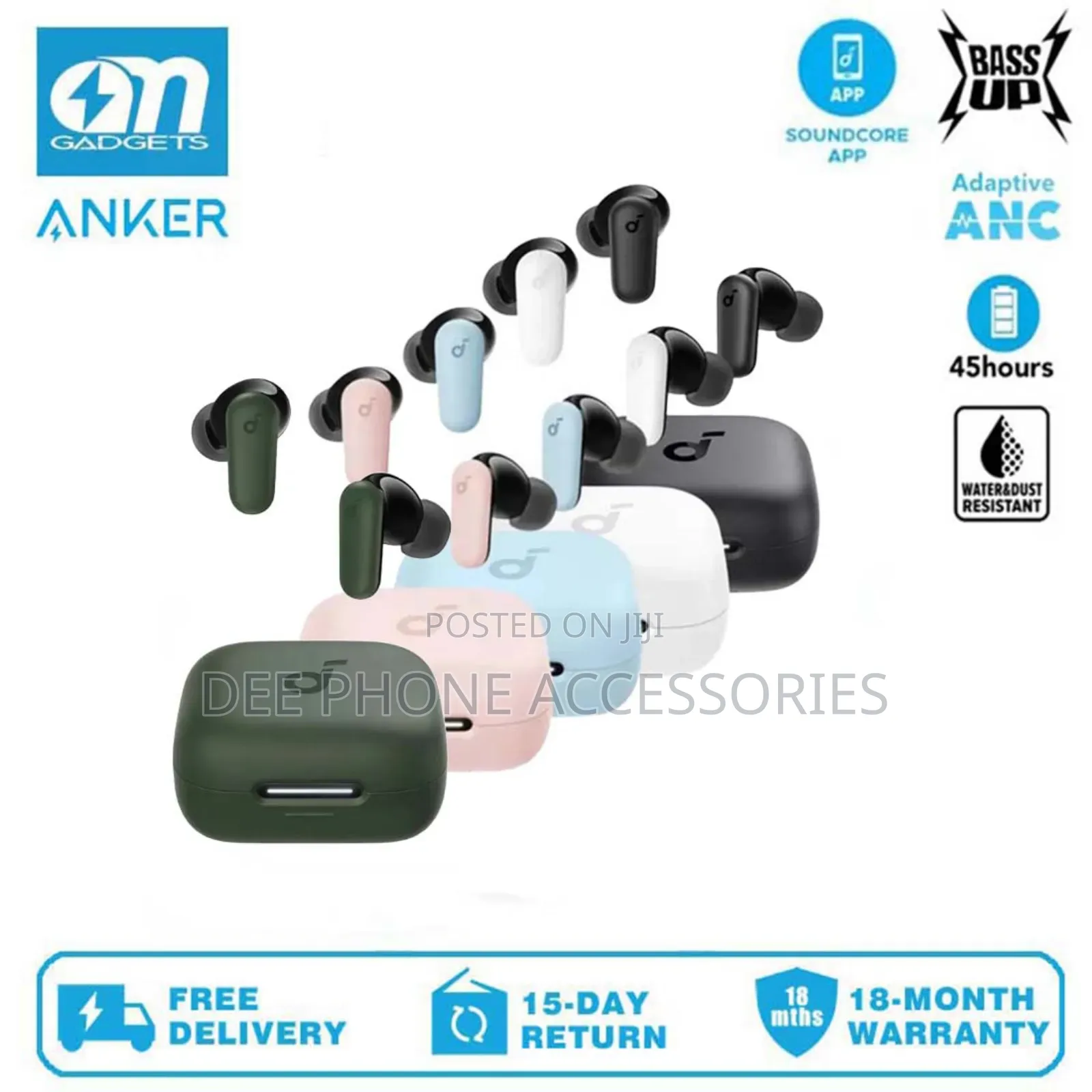 Anker Sound Core R50nc Wireless Earbuds