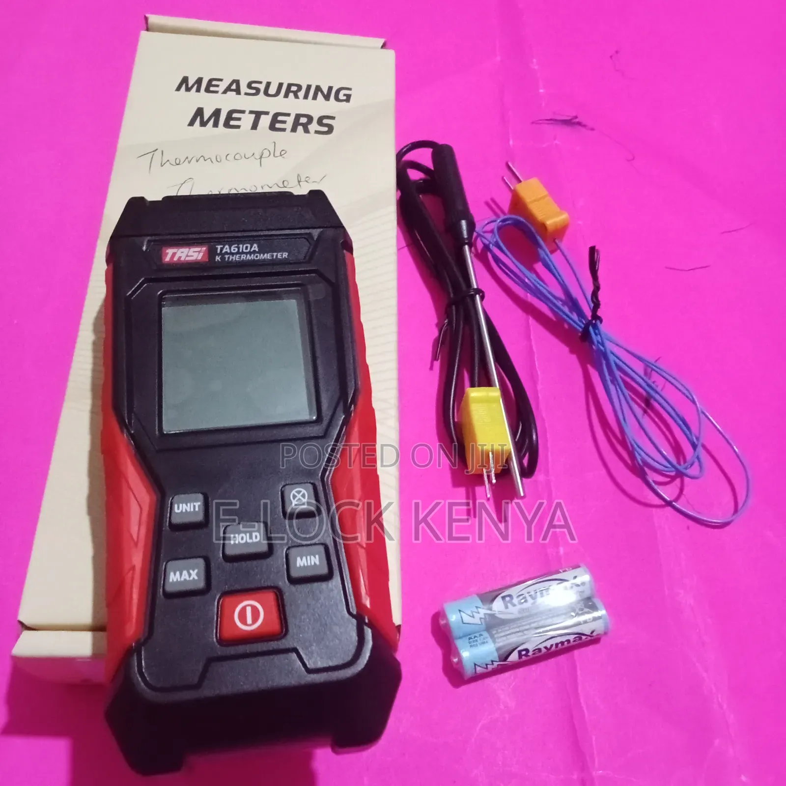 Functional Thermocouple Thermometer