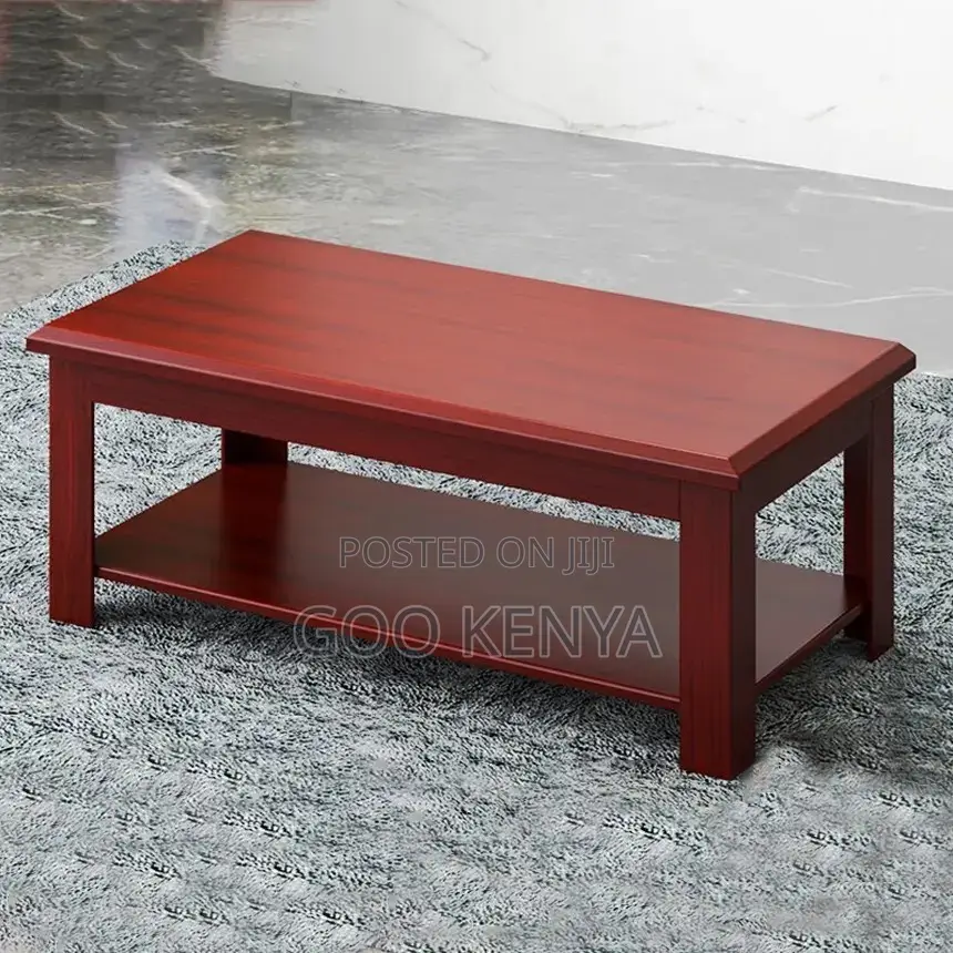 Coffee Table ; Mahogany Office Coffee Table