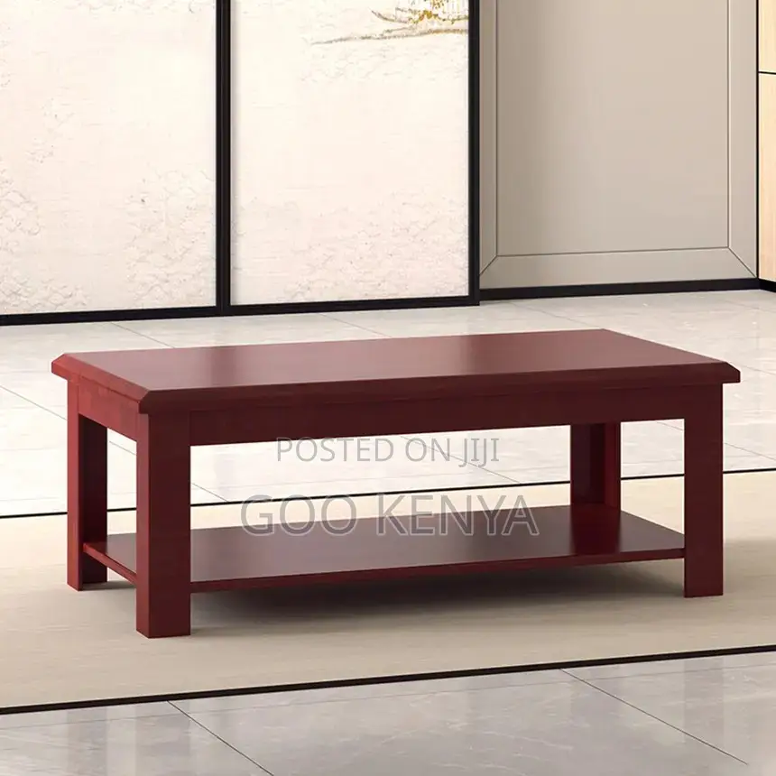 Coffee Table ; Mahogany Office Coffee Table