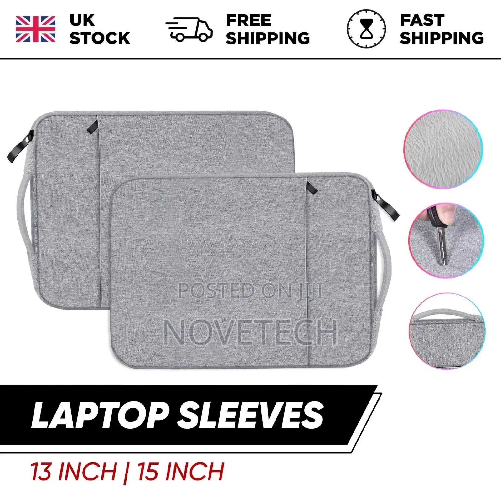 Laptop Sleeve Case Bag Carry Case Cover Pouch for Laptops