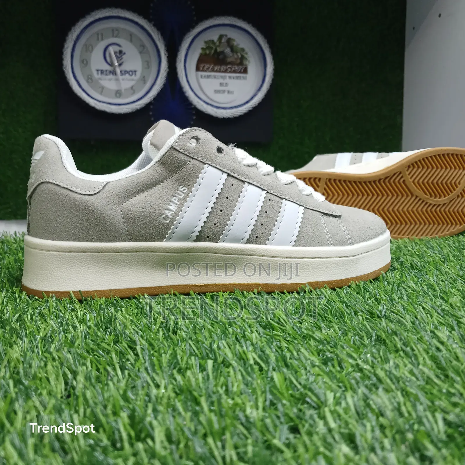Adidas Campus Grey White