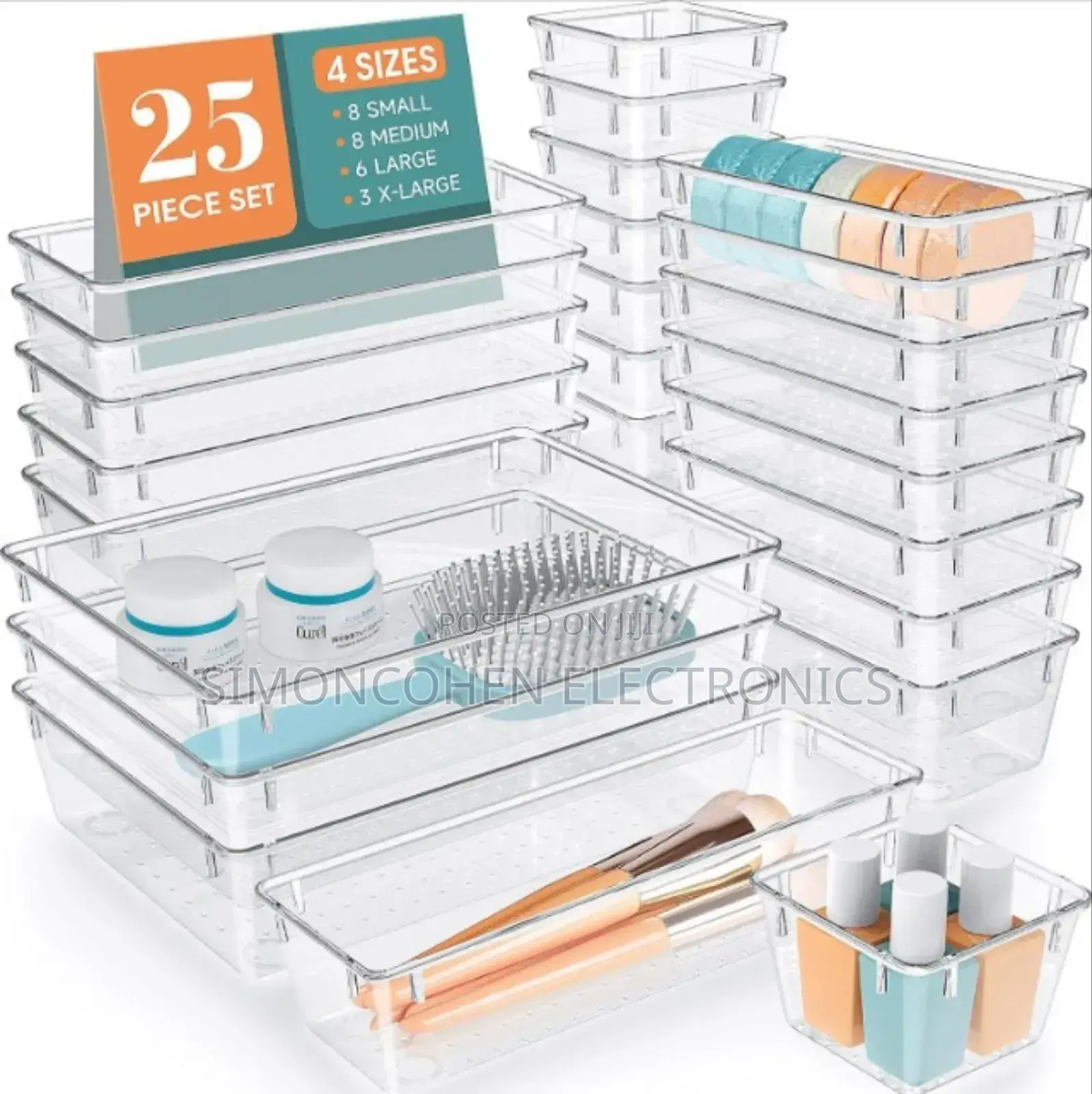 25pcs Set Drawer Organizers