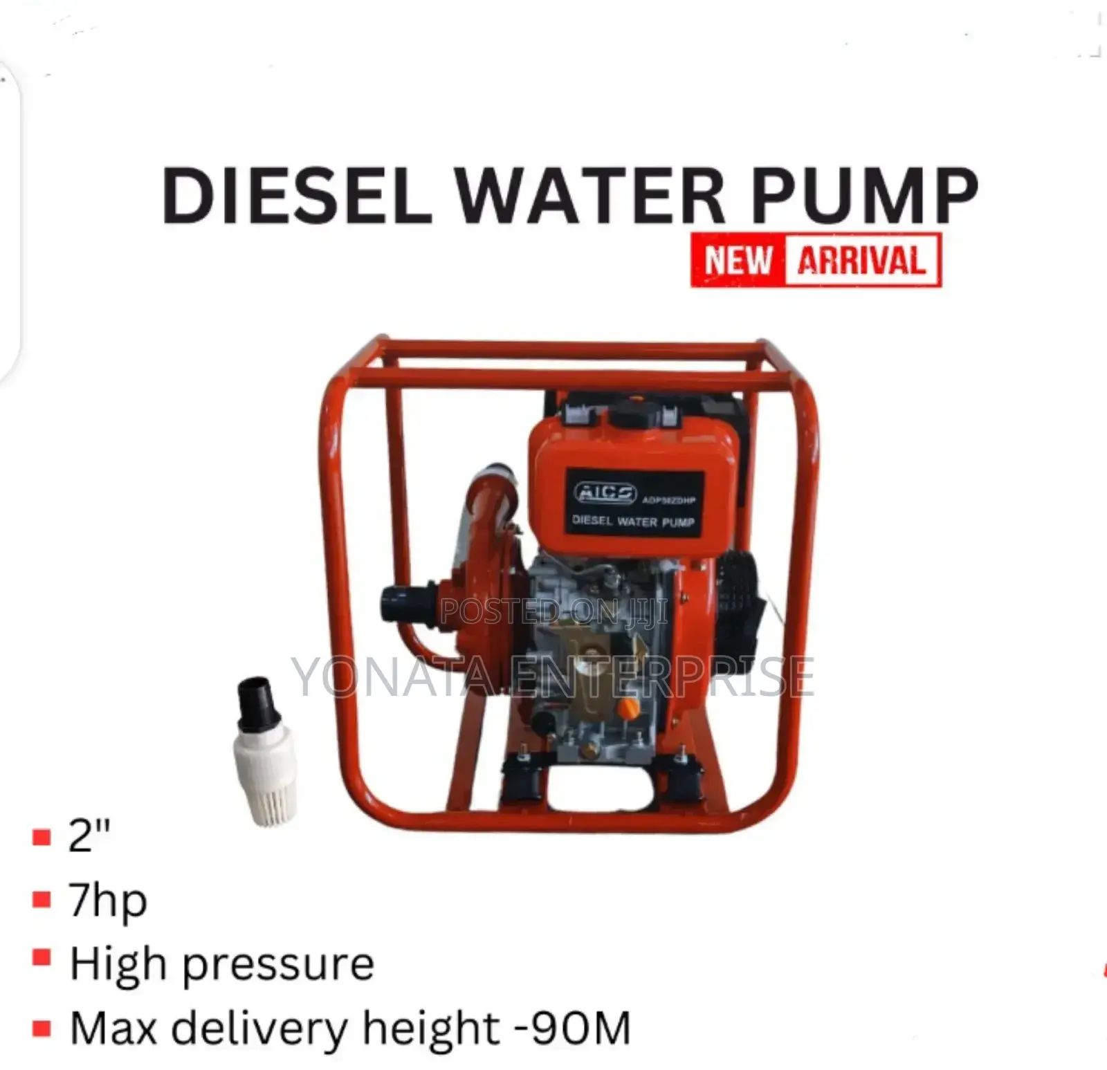 2" High Pressure Water Pump