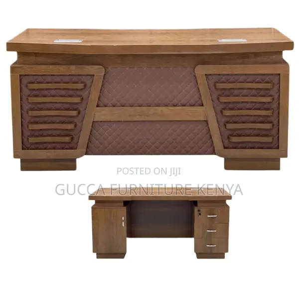 Office Desk:1400mm Office Modern Desk Set With Drawers
