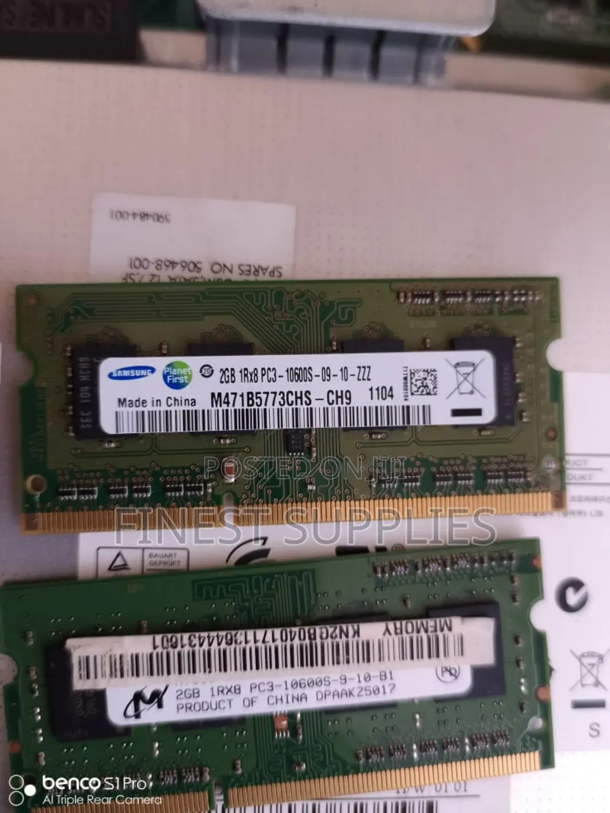 2gb Pc3 Laptop Rams