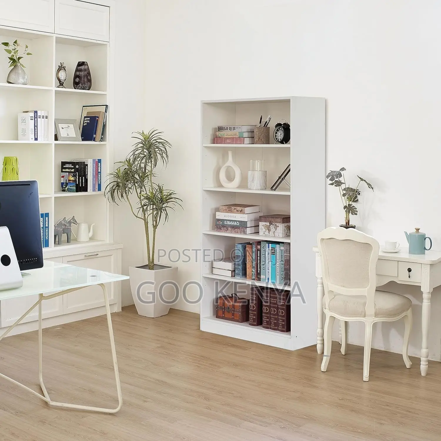 Office Cabinet ; Classic Wooden Display Bookshelf