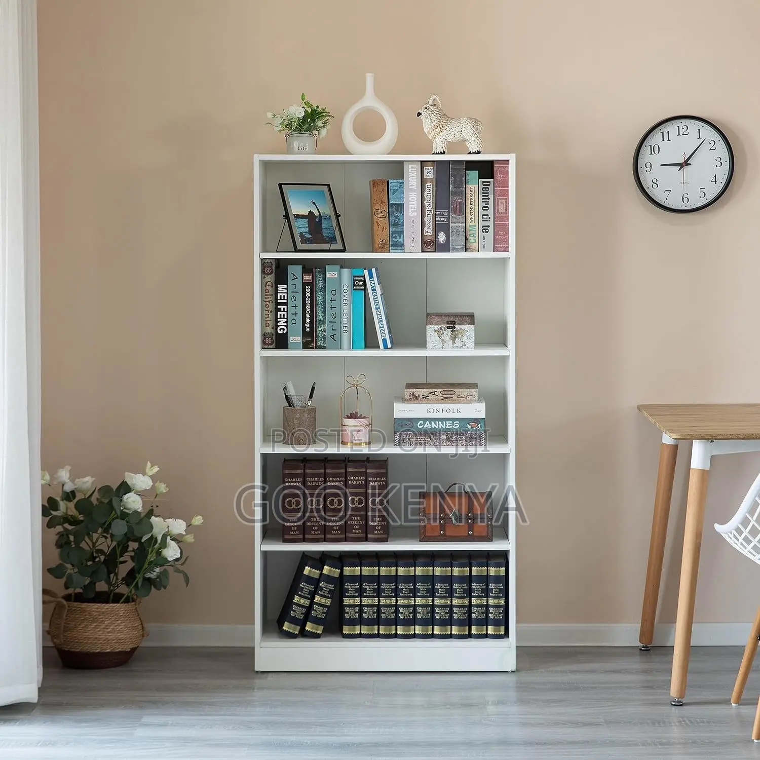 Office Cabinet ; Classic Wooden Display Bookshelf