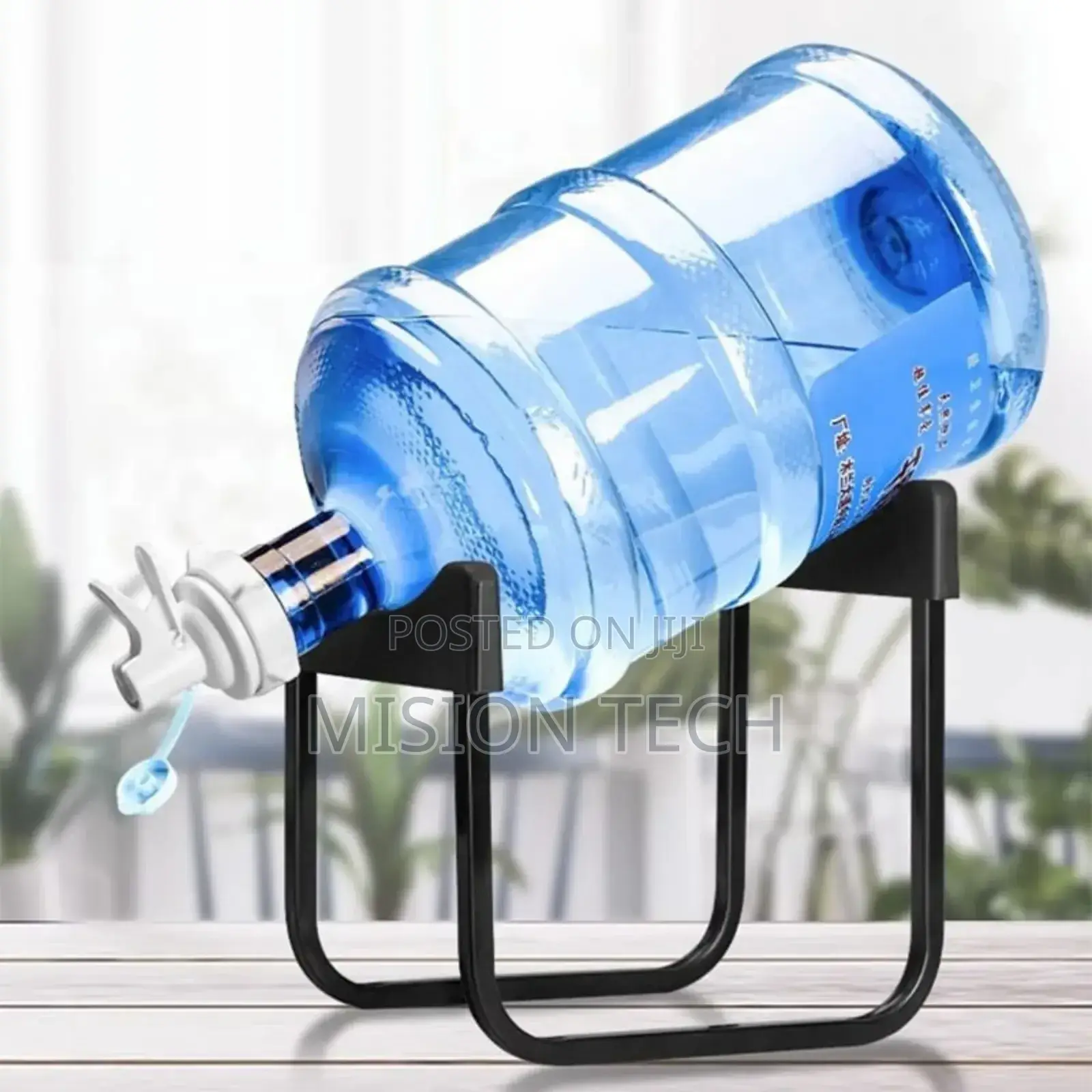 Direct Water Bucket Stand Iron Frame Detachable Faucet 