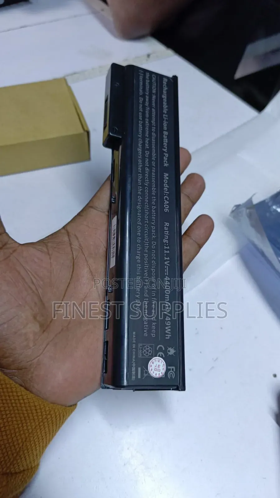 Rechargeable Li-Ion Laptop Battery