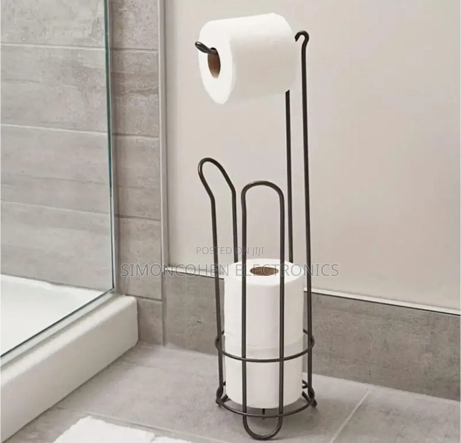 Heavy Duty Metallic Toilet Tissue Holder