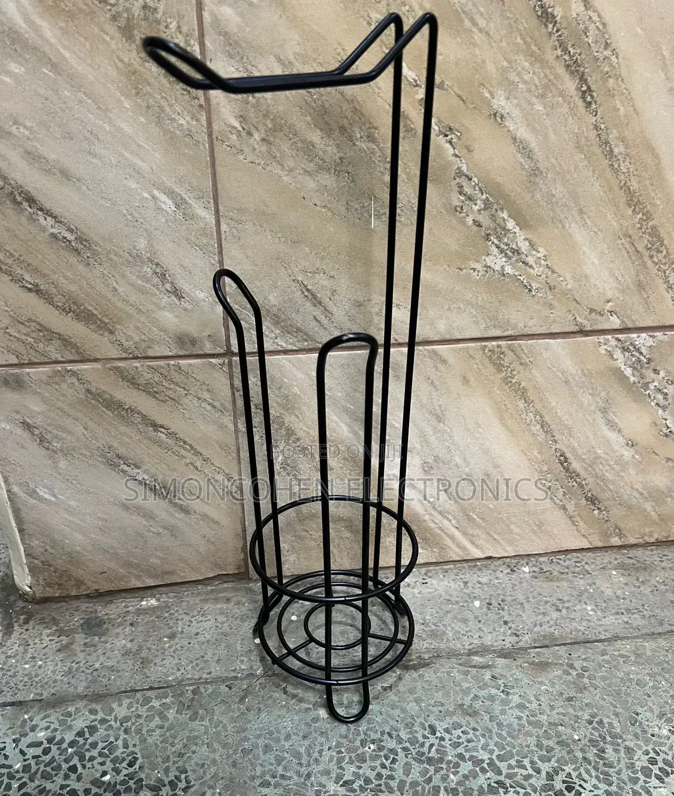 Heavy Duty Metallic Toilet Tissue Holder