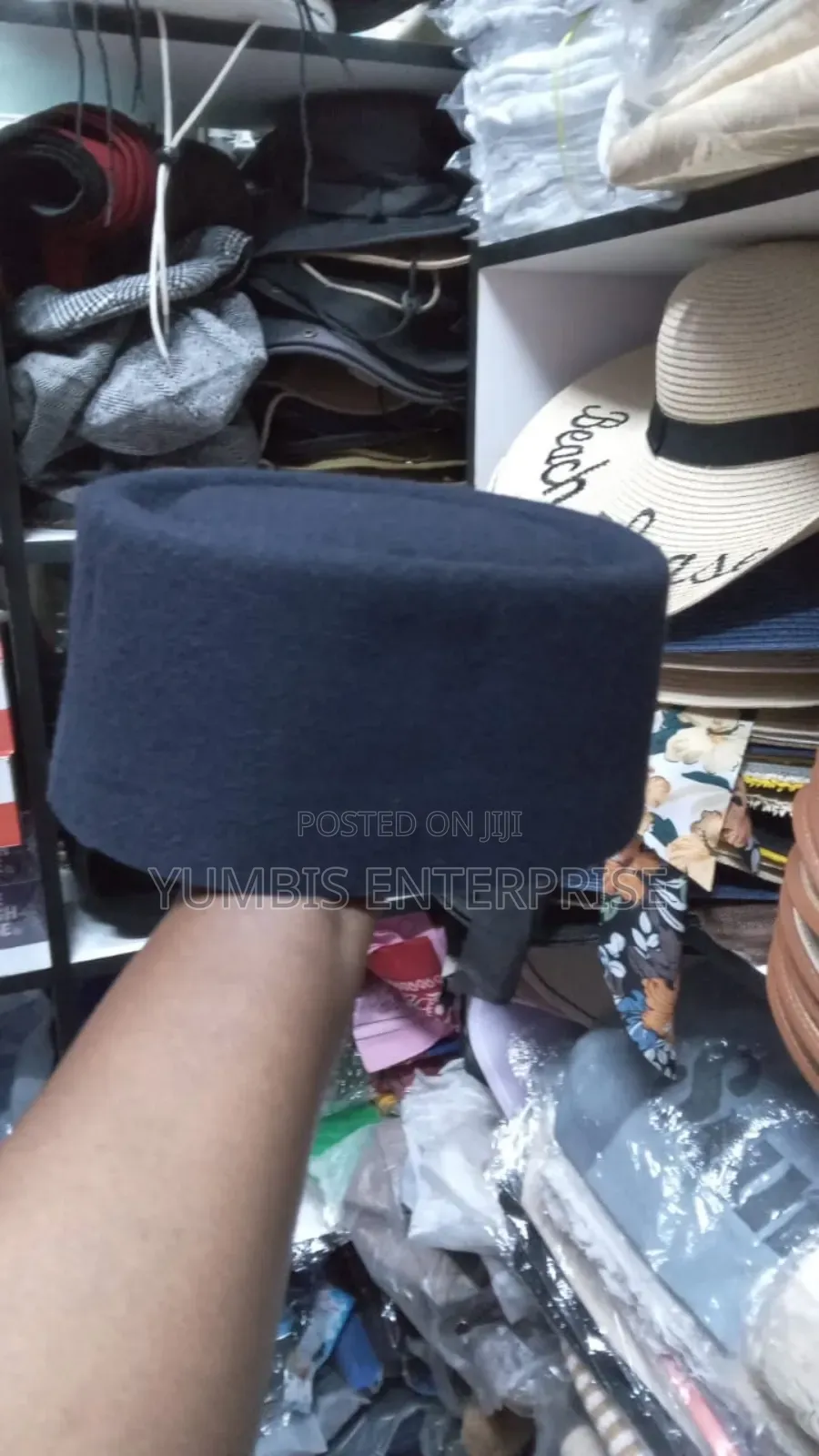 Navy Blue Oga/Fez Hats at 800