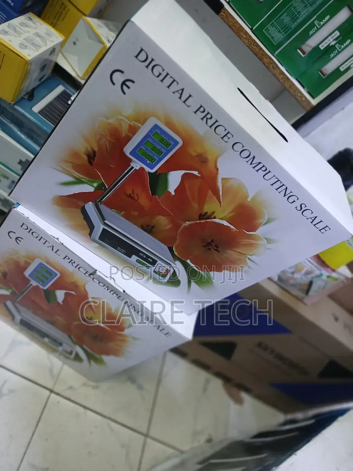 Acs Commercial 40kg Electronic Price Computing Digital