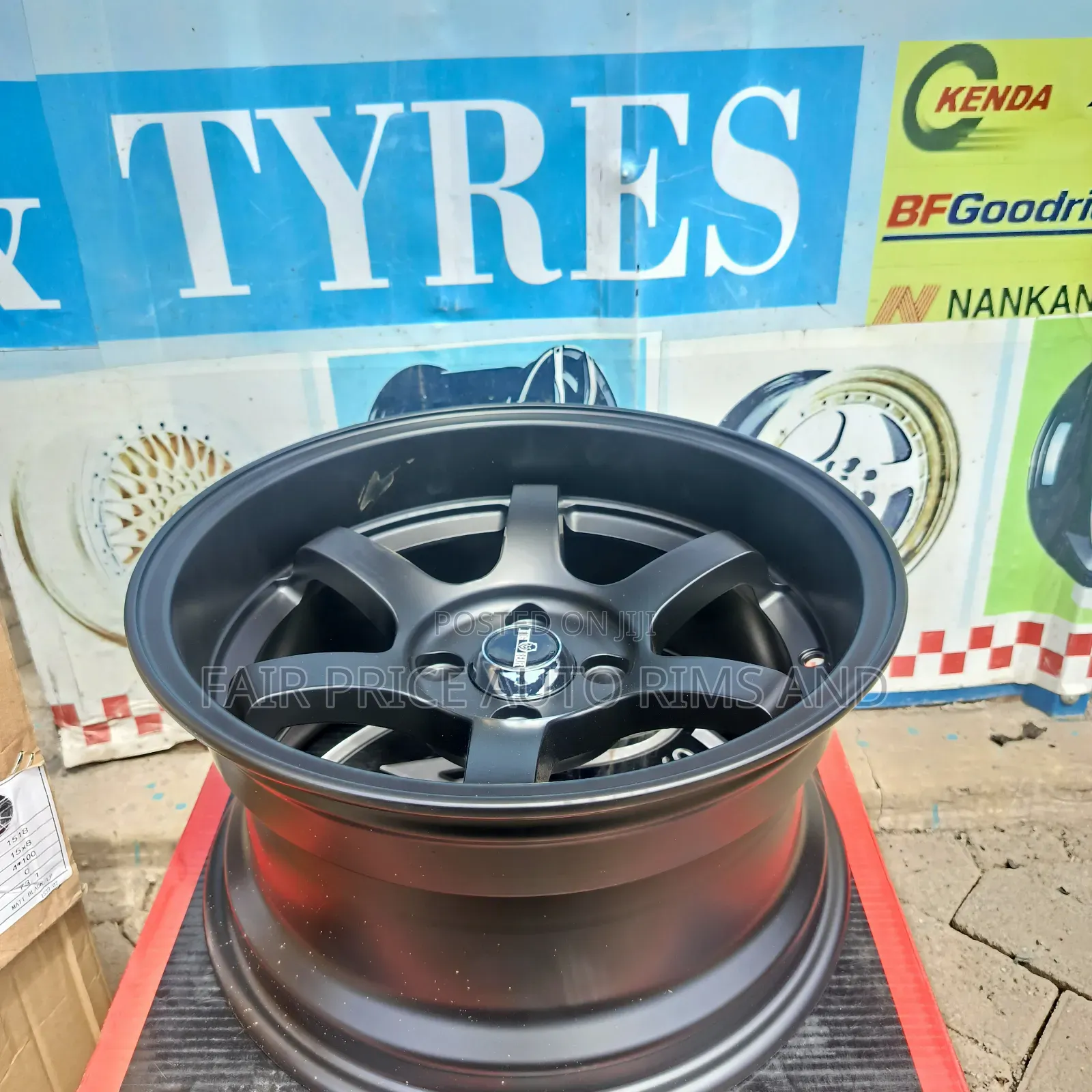 Deep Dish 4holes Size 15 Offaet