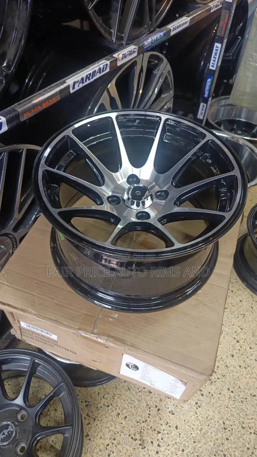 Deep Dish Kh Black And Black Silver