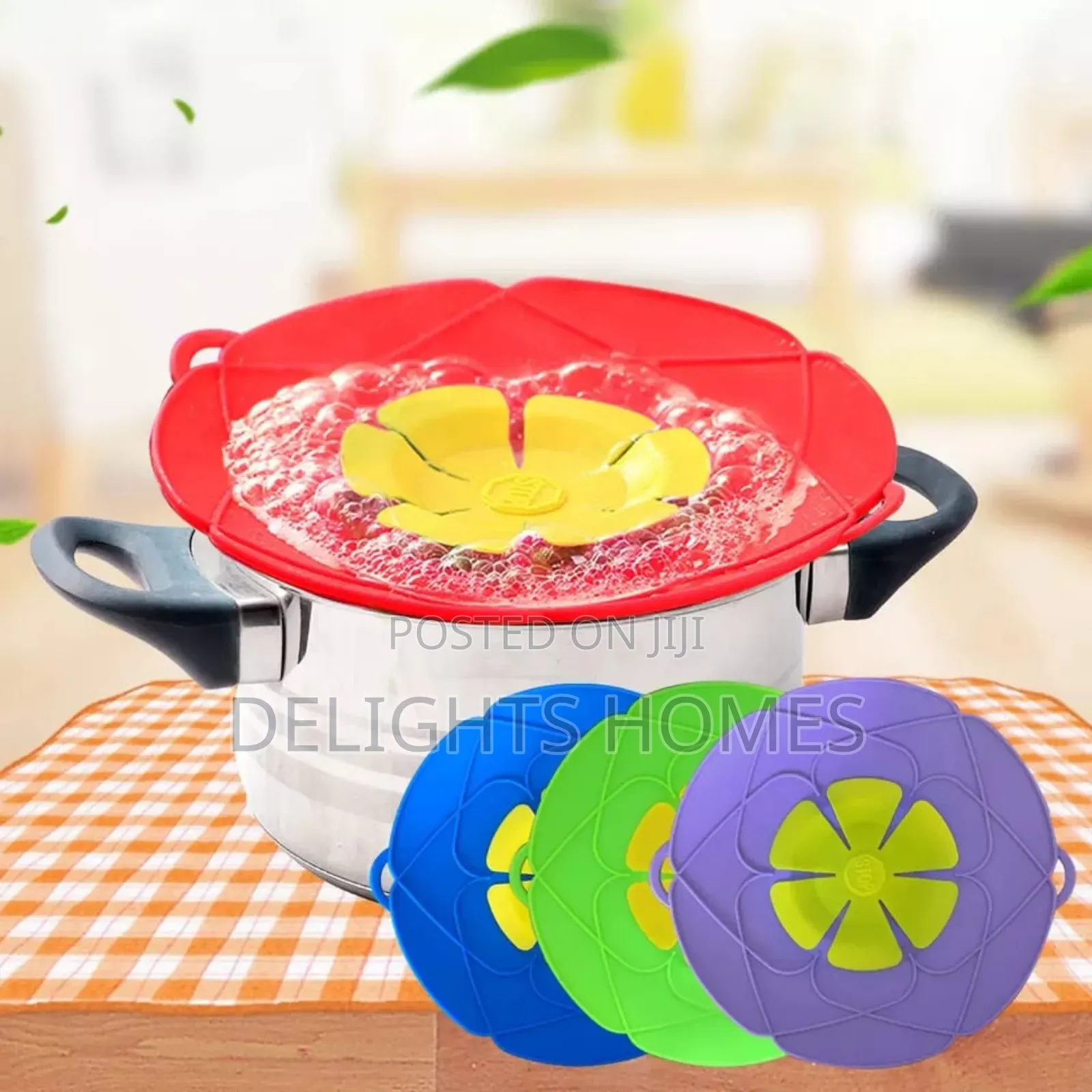 Multifunctional Silicone Lid Spill Stopper_esj