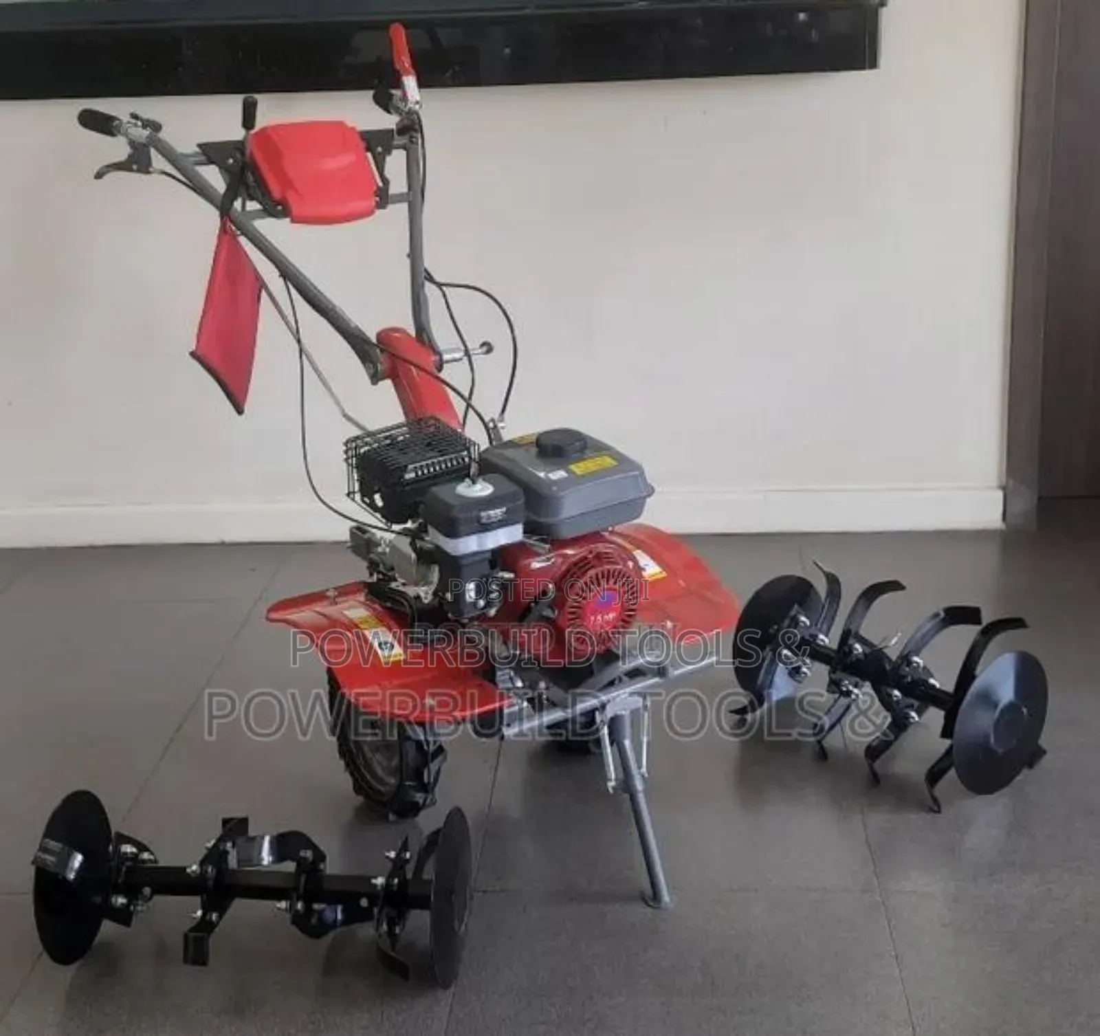Jiadi Jd Power Tiller Petrol Powered 7.5hp With 2 Tillers