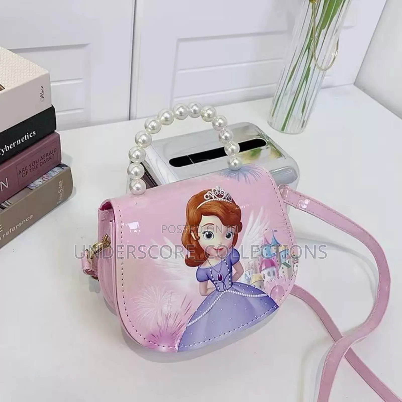 Cartoon Themed Girls Sling Bags