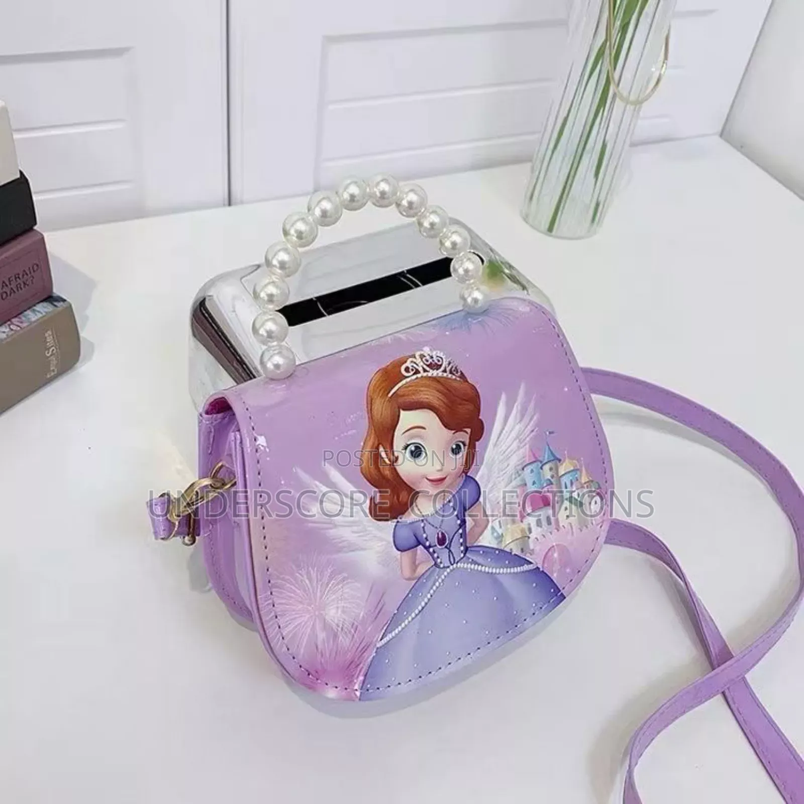 Cartoon Themed Girls Sling Bags