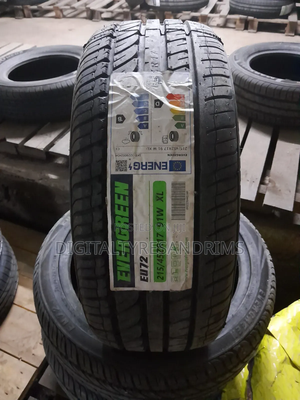 215/45r17 Evergreen Tyres Brand New
