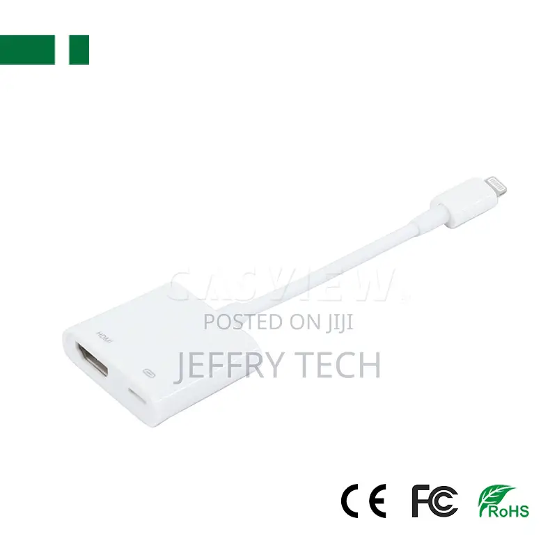 Cva-3032 1080p Lightning to Hdmi Converter for iPhone to Tv