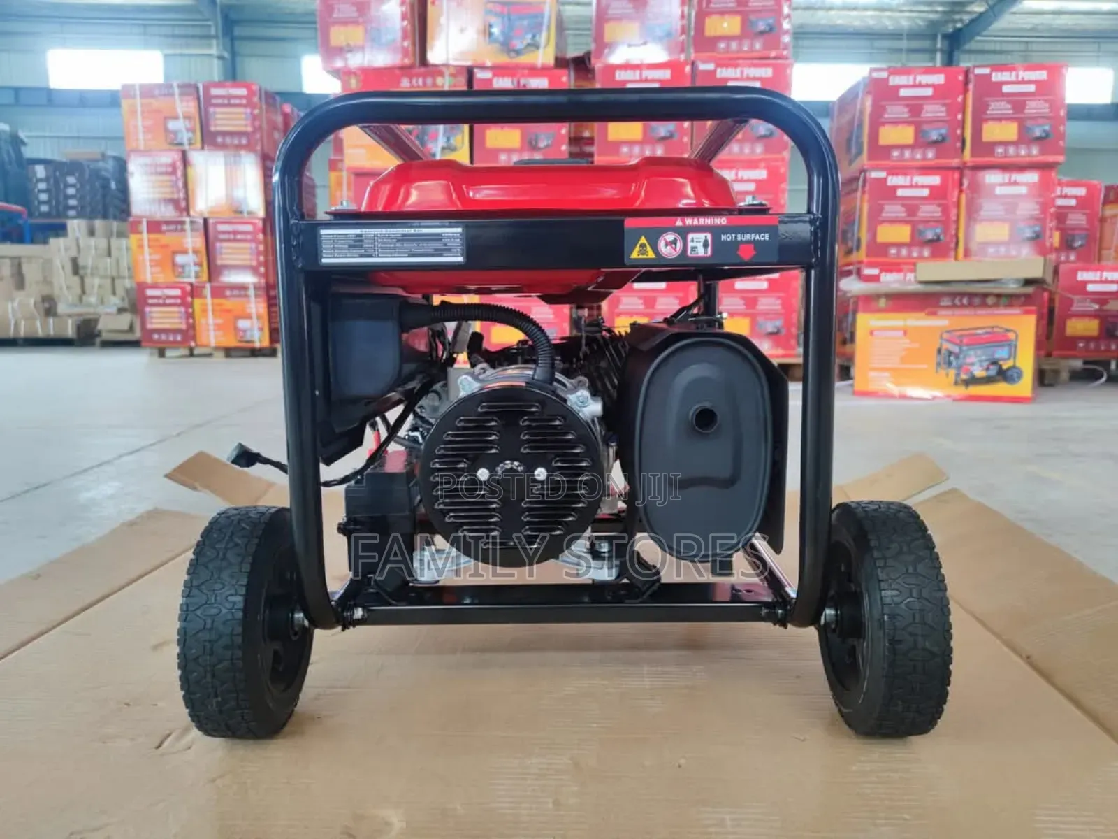 Petrol 6.5kva Generator Keystart Design