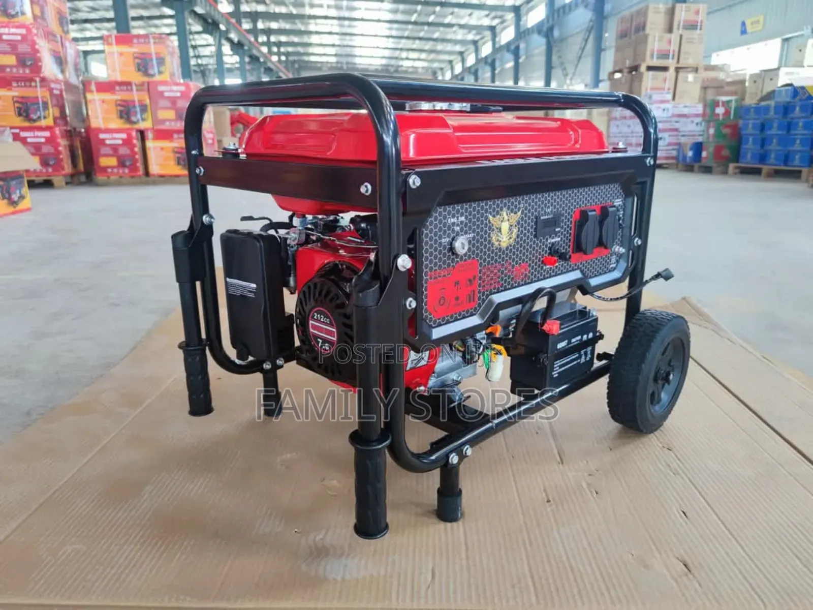 Petrol 6.5kva Generator Keystart Design