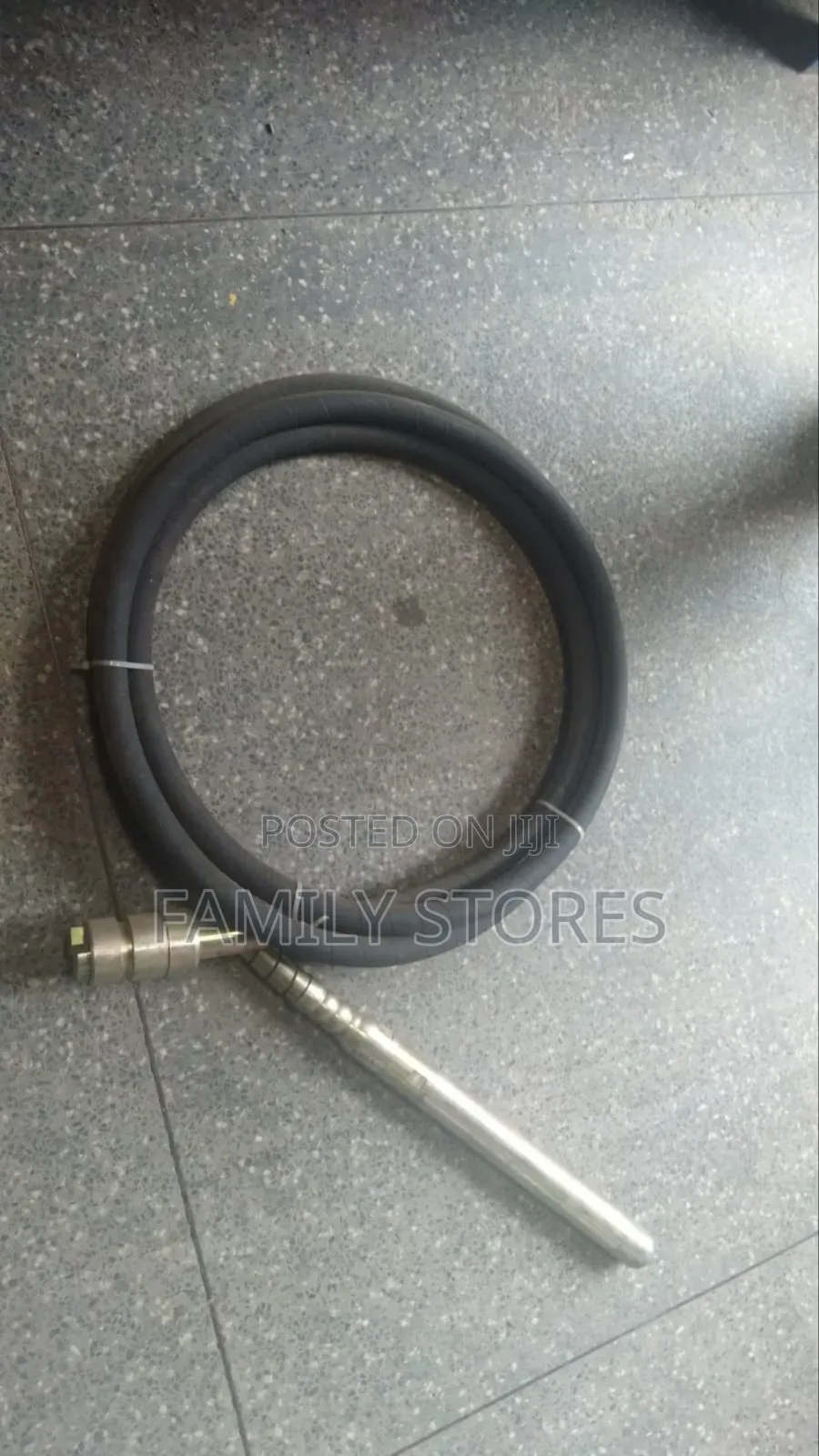 Petrol Poker Vibrator With Engine and 6metres Poker Shaft.