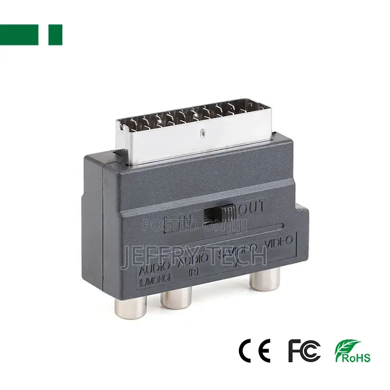 Cva-3037 RGB Scart to Rca S-Video Adapter