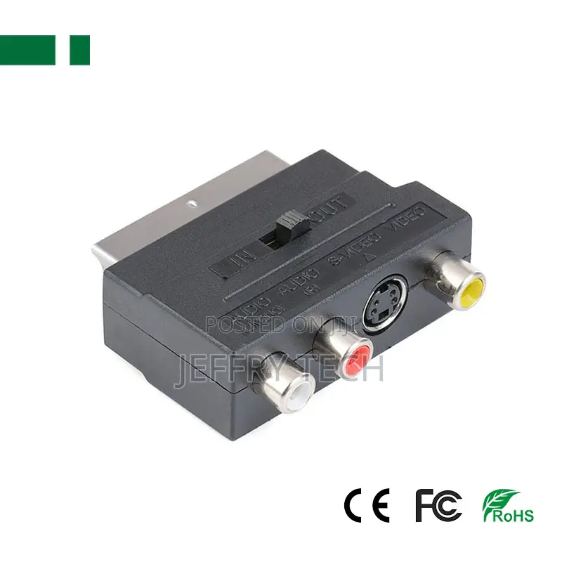 Cva-3037 RGB Scart to Rca S-Video Adapter