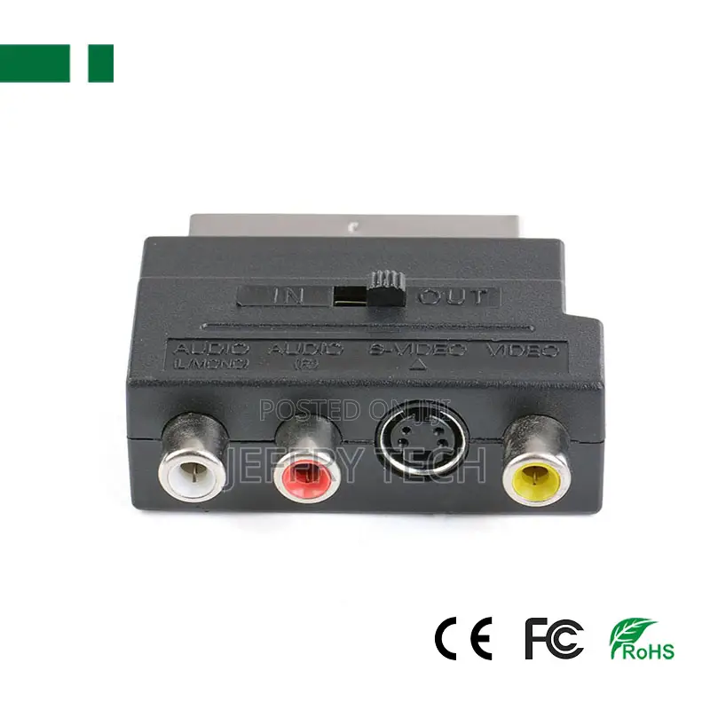 Cva-3037 RGB Scart to Rca S-Video Adapter